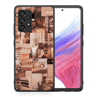 Thumbnail for Θήκη Αγίου Βαλεντίνου Samsung A53 5G Collage You Can από τη Smartfits με σχέδιο στο πίσω μέρος και μαύρο περίβλημα | Samsung A53 5G Collage You Can case with colorful back and black bezels