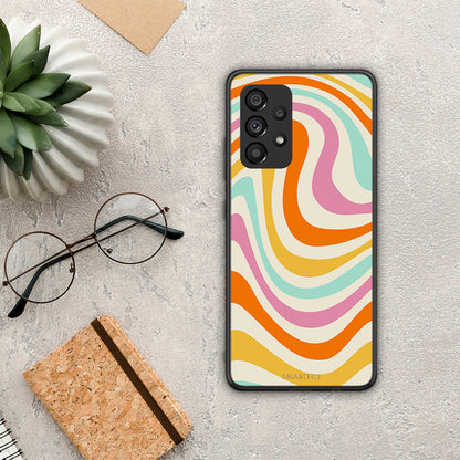 Colourful Waves - Samsung Galaxy A53 5G θήκη