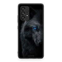 Thumbnail for Samsung A53 5G Dark Wolf θήκη από τη Smartfits με σχέδιο στο πίσω μέρος και μαύρο περίβλημα | Smartphone case with colorful back and black bezels by Smartfits