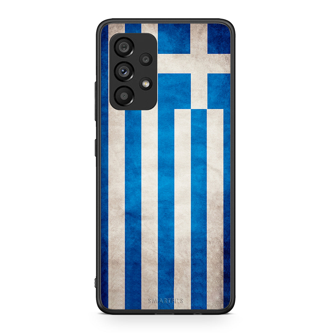 4 - Samsung A53 5G Greeek Flag case, cover, bumper