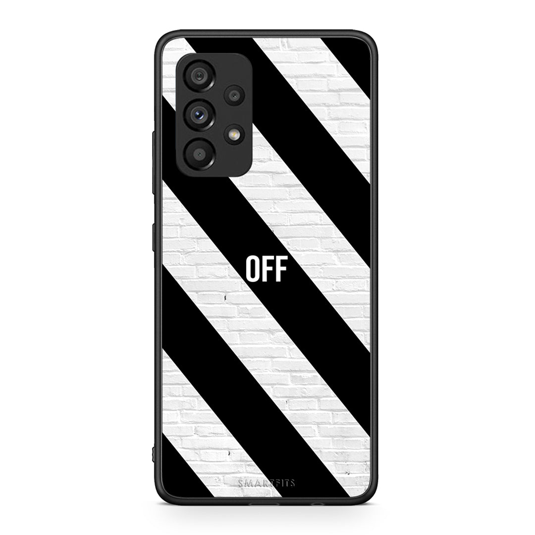 Samsung A53 5G Get Off θήκη από τη Smartfits με σχέδιο στο πίσω μέρος και μαύρο περίβλημα | Smartphone case with colorful back and black bezels by Smartfits