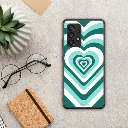 Green Hearts - Samsung Galaxy A53 5G θήκη