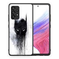 Thumbnail for Θήκη Samsung A53 5G Paint Bat Hero από τη Smartfits με σχέδιο στο πίσω μέρος και μαύρο περίβλημα | Samsung A53 5G Paint Bat Hero case with colorful back and black bezels