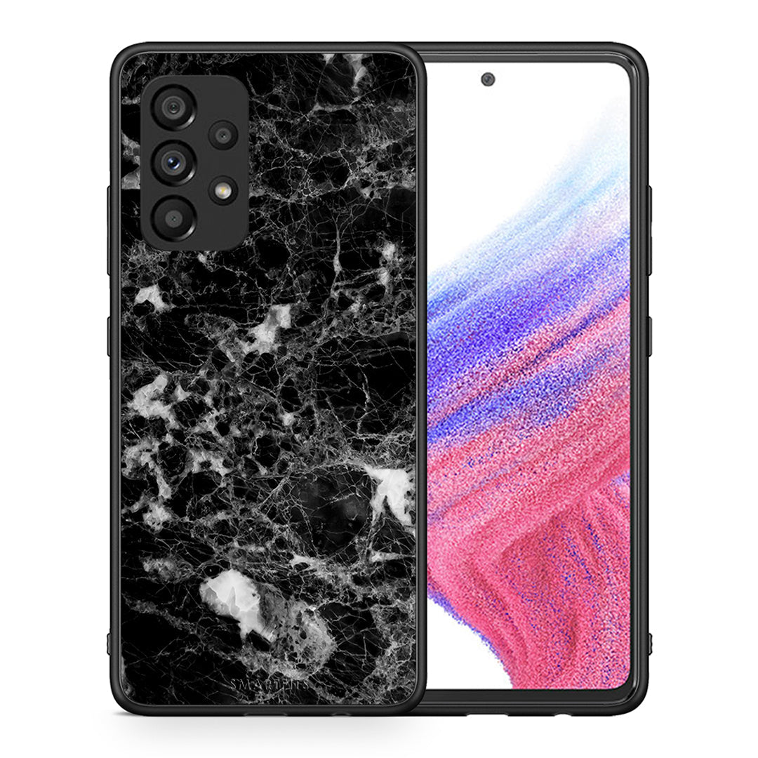Θήκη Samsung A53 5G Male Marble από τη Smartfits με σχέδιο στο πίσω μέρος και μαύρο περίβλημα | Samsung A53 5G Male Marble case with colorful back and black bezels