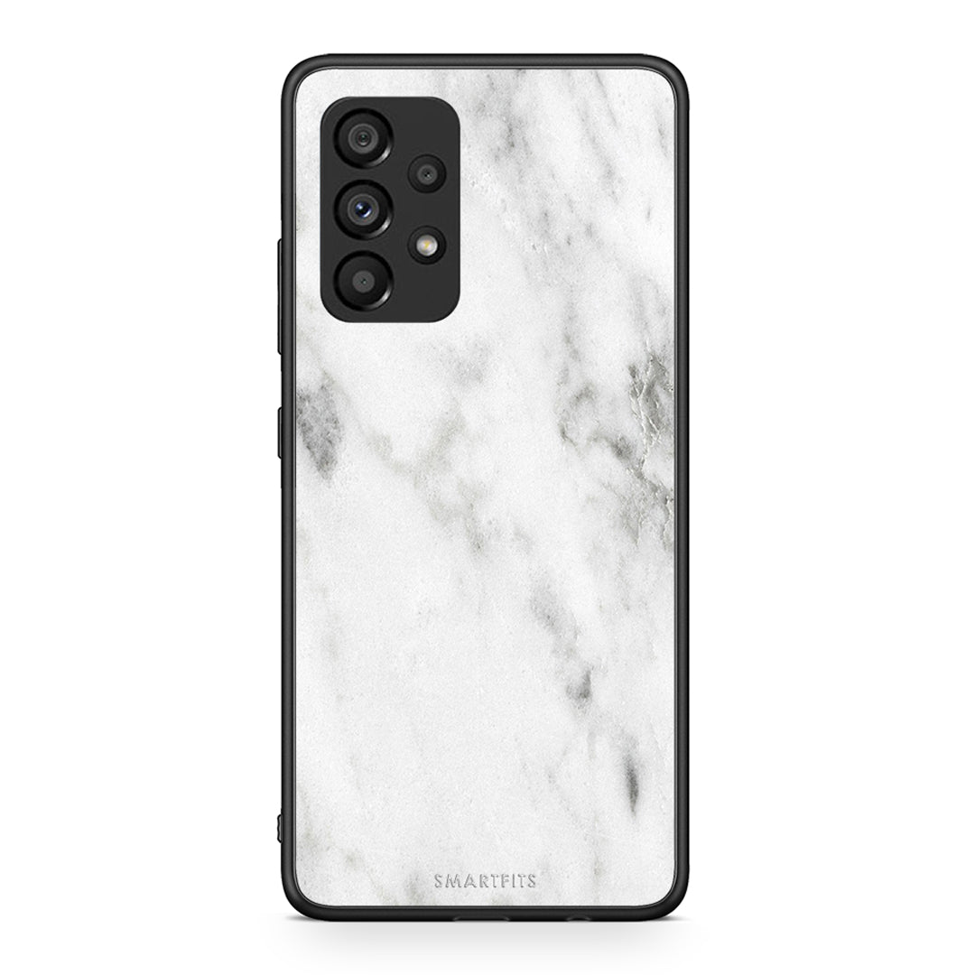 2 - Samsung A53 5G White marble case, cover, bumper