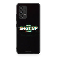 Thumbnail for Samsung A53 5G OMG ShutUp θήκη από τη Smartfits με σχέδιο στο πίσω μέρος και μαύρο περίβλημα | Smartphone case with colorful back and black bezels by Smartfits
