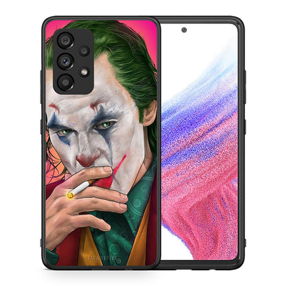 Θήκη Samsung A53 5G JokesOnU PopArt από τη Smartfits με σχέδιο στο πίσω μέρος και μαύρο περίβλημα | Samsung A53 5G JokesOnU PopArt case with colorful back and black bezels