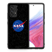 Thumbnail for Θήκη Samsung A53 5G NASA PopArt από τη Smartfits με σχέδιο στο πίσω μέρος και μαύρο περίβλημα | Samsung A53 5G NASA PopArt case with colorful back and black bezels