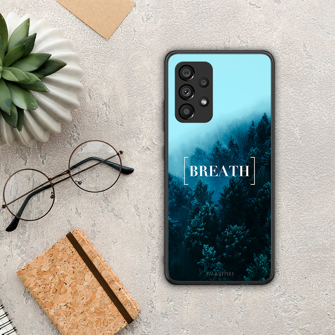 Quote Breath - Samsung Galaxy A53 5G θήκη