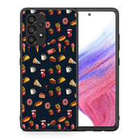 Thumbnail for Θήκη Samsung A53 5G Hungry Random από τη Smartfits με σχέδιο στο πίσω μέρος και μαύρο περίβλημα | Samsung A53 5G Hungry Random case with colorful back and black bezels