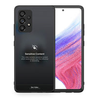 Thumbnail for Θήκη Samsung A53 5G Sensitive Content από τη Smartfits με σχέδιο στο πίσω μέρος και μαύρο περίβλημα | Samsung A53 5G Sensitive Content case with colorful back and black bezels