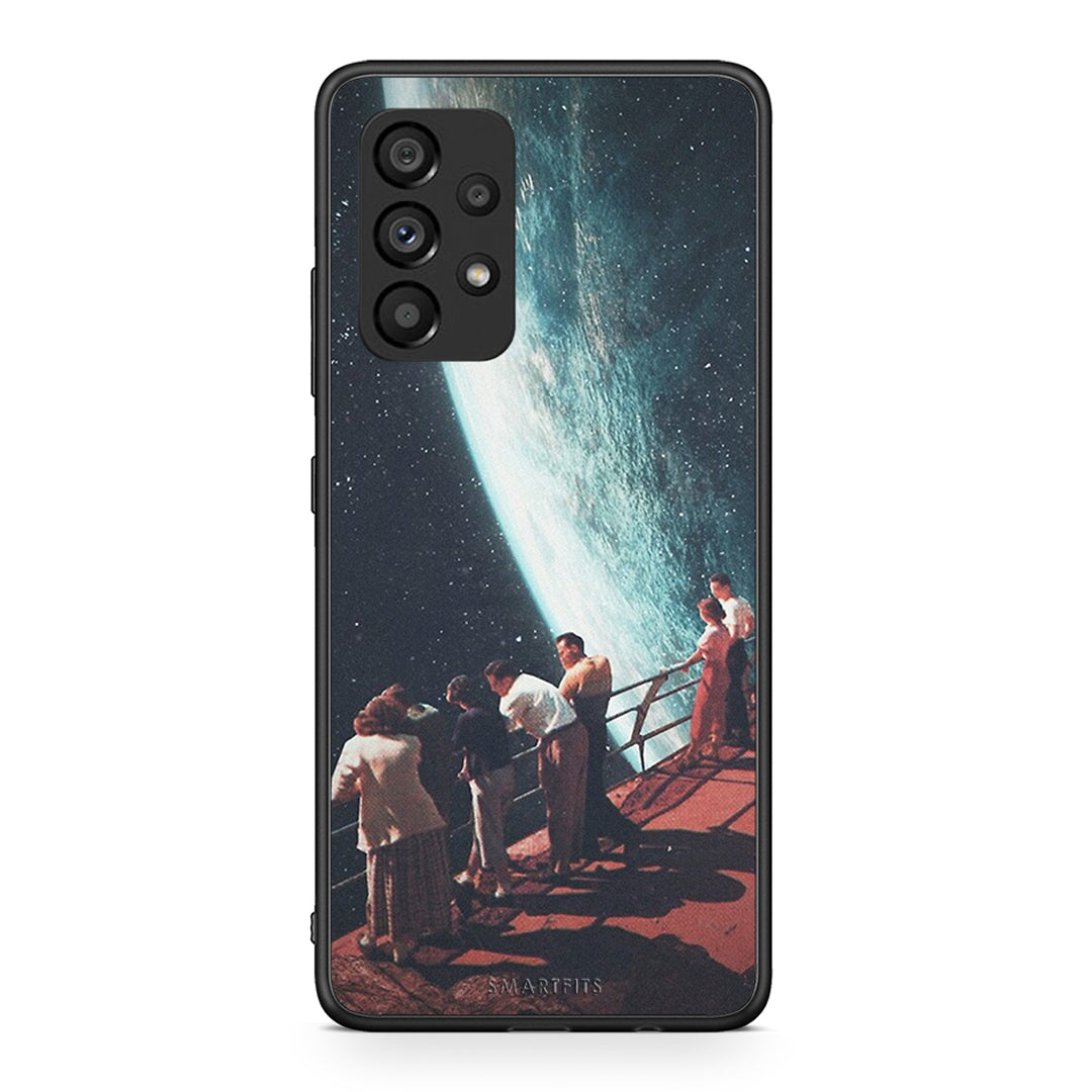 Samsung A53 5G Surreal View θήκη από τη Smartfits με σχέδιο στο πίσω μέρος και μαύρο περίβλημα | Smartphone case with colorful back and black bezels by Smartfits