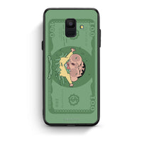 Thumbnail for samsung A6 Big Money Θήκη Αγίου Βαλεντίνου από τη Smartfits με σχέδιο στο πίσω μέρος και μαύρο περίβλημα | Smartphone case with colorful back and black bezels by Smartfits