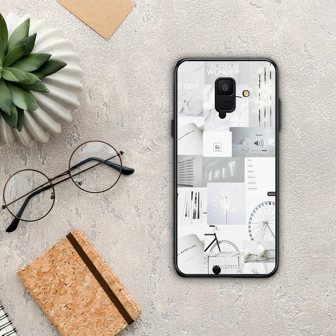 Collage Make Me Wonder - Samsung Galaxy A6 2018 θήκη