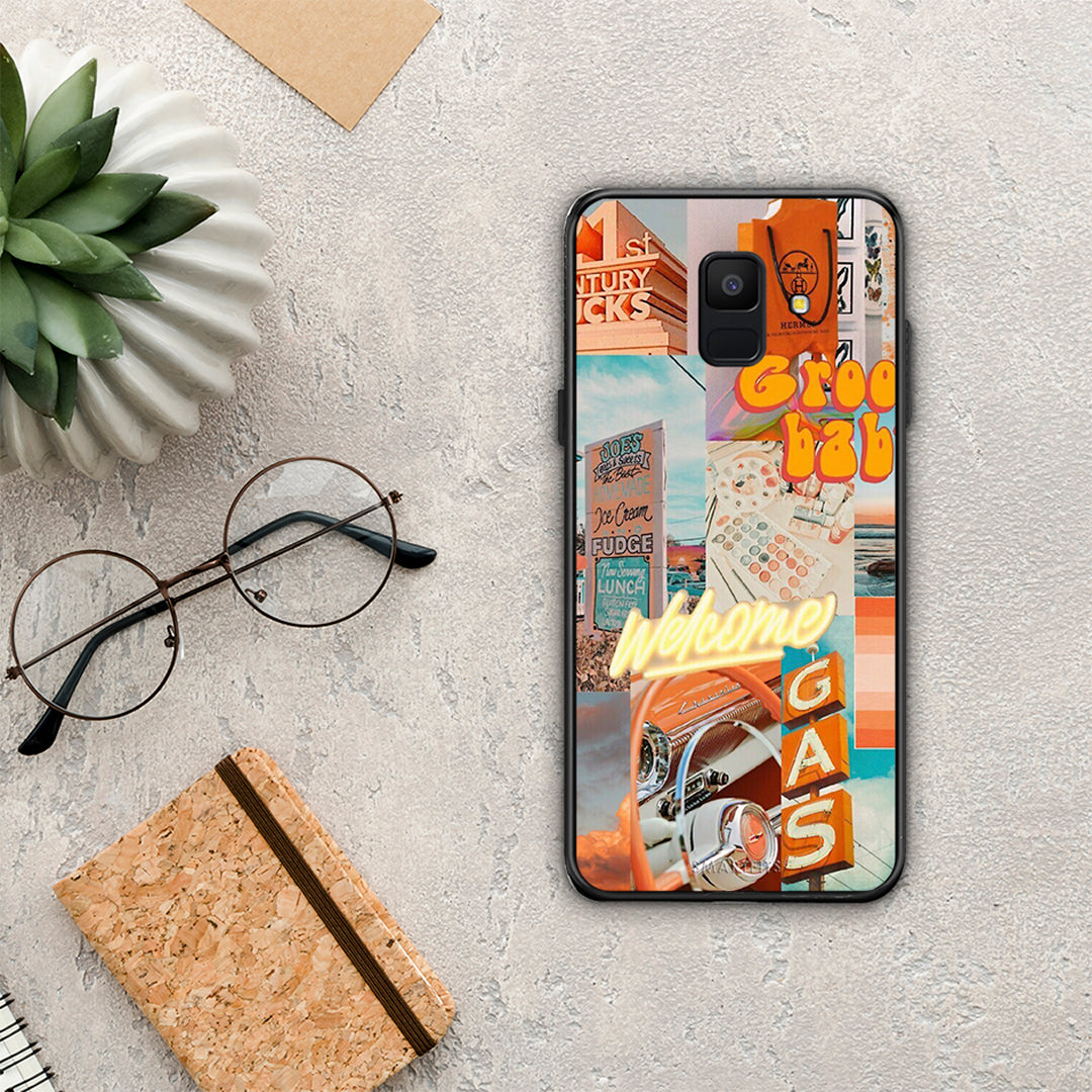 Groovy Babe - Samsung Galaxy A6 2018 θήκη