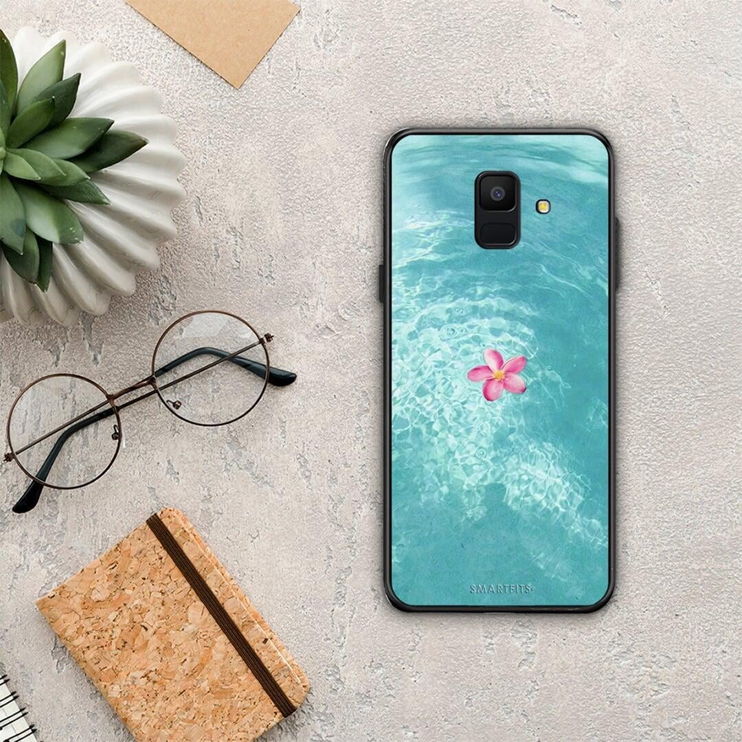 Water Flower - Samsung Galaxy A6 2018 θήκη