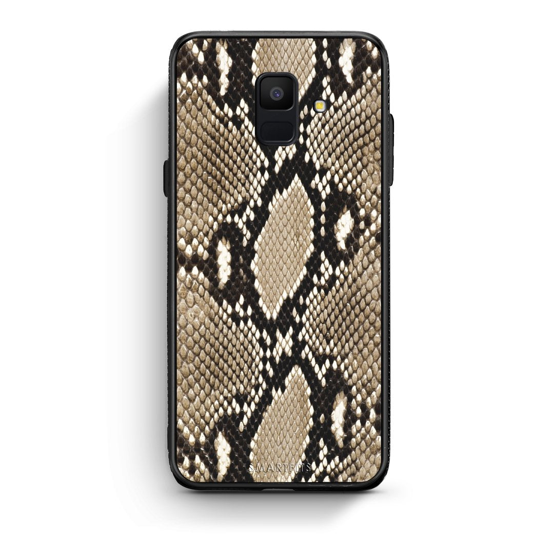 23 - samsung galaxy A6  Fashion Snake Animal case, cover, bumper