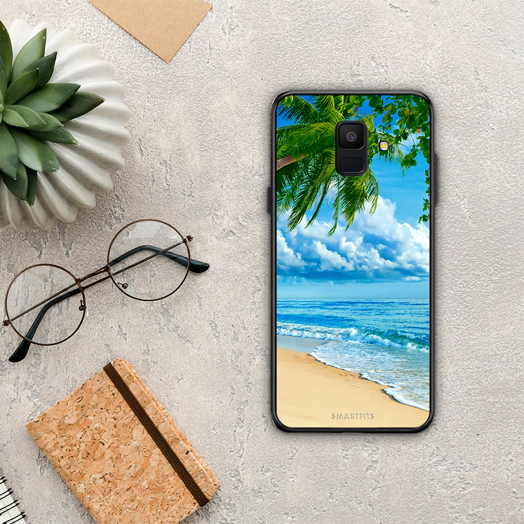 Beautiful Beach - Samsung Galaxy A6 2018 θήκη
