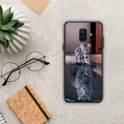 Cute Tiger - Samsung Galaxy A6 2018 θήκη