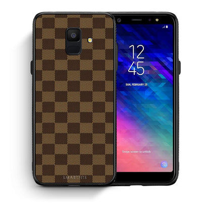 Θήκη Samsung A6 2018 Glamour Designer από τη Smartfits με σχέδιο στο πίσω μέρος και μαύρο περίβλημα | Samsung A6 2018 Glamour Designer case with colorful back and black bezels