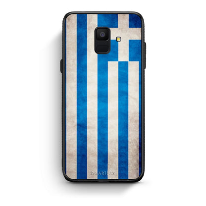 4 - samsung A6 Greece Flag case, cover, bumper