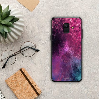 Galactic Aurora - Samsung Galaxy A6 2018 θήκη