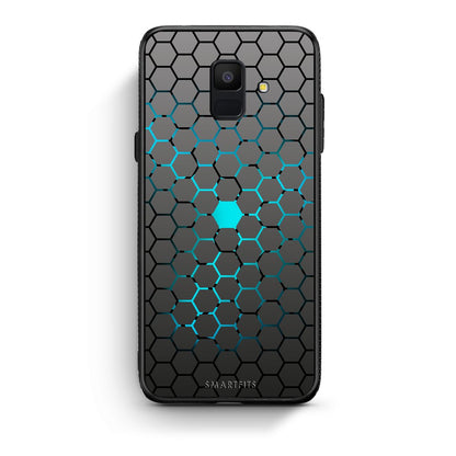 40 - samsung galaxy A6  Hexagonal Geometric case, cover, bumper