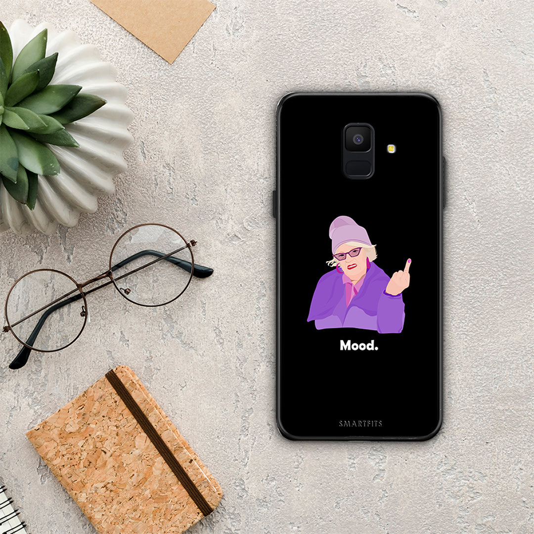 Grandma Mood Black - Samsung Galaxy A6 2018 θήκη