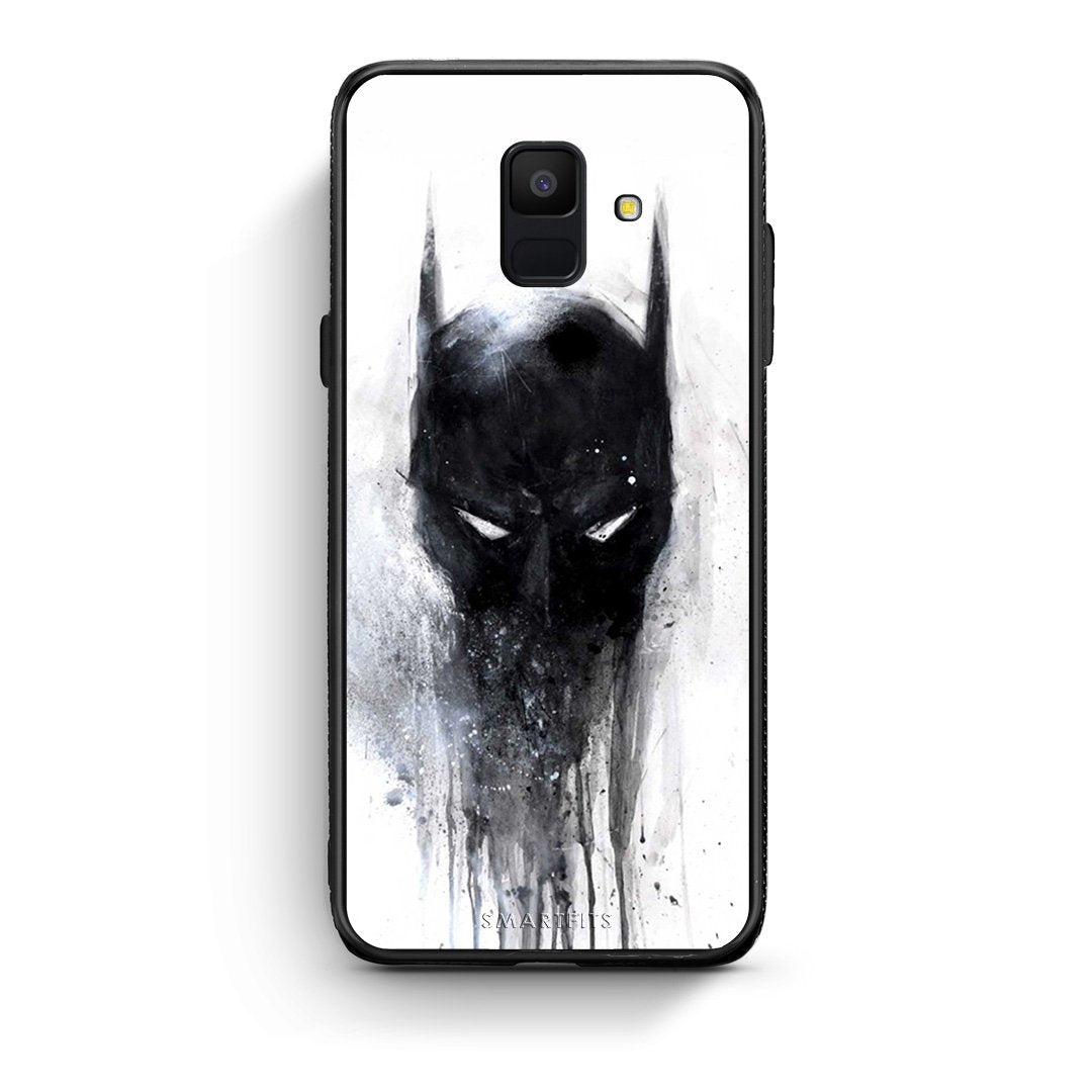 4 - samsung A6 Paint Bat Hero case, cover, bumper