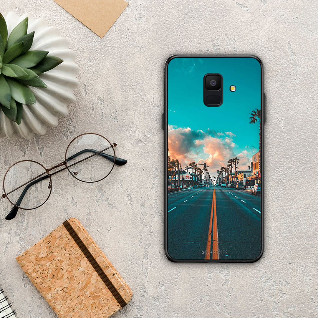 Landscape City - Samsung Galaxy A6 2018 θήκη
