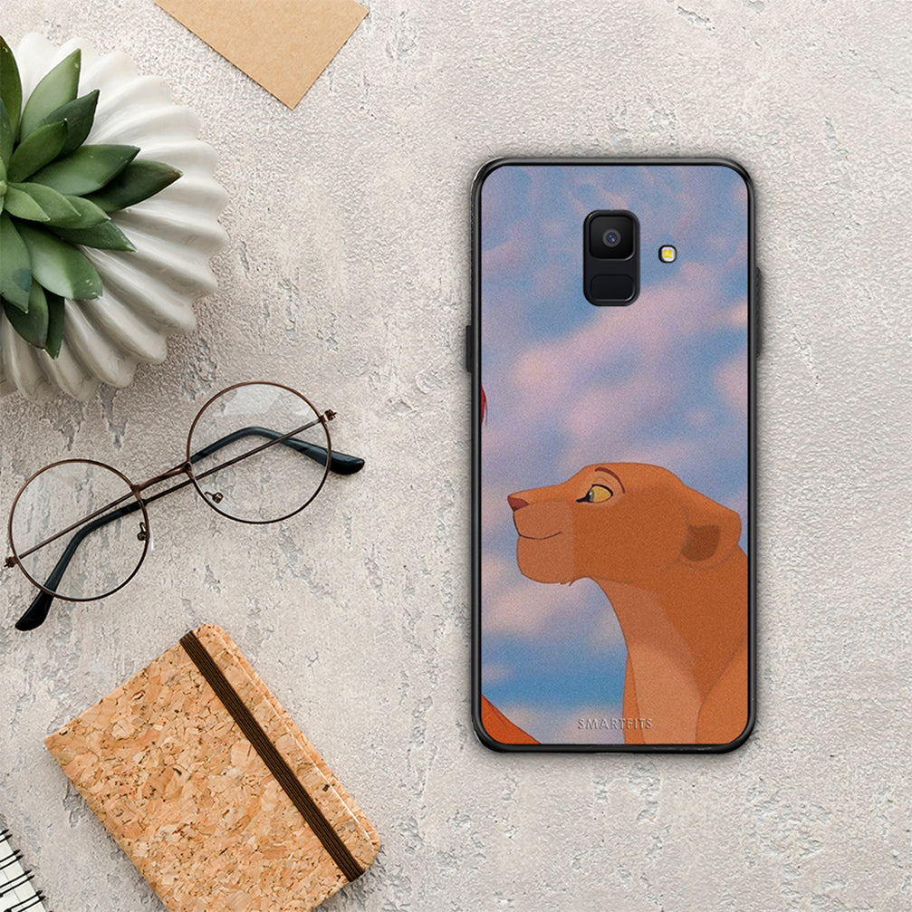 Lion Love 2 - Samsung Galaxy A6 2018 θήκη
