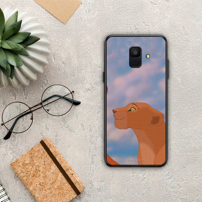 Lion Love 2 - Samsung Galaxy A6 2018 θήκη