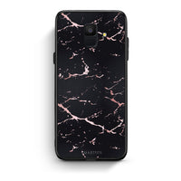 Thumbnail for 4 - samsung galaxy A6  Black Rosegold Marble case, cover, bumper