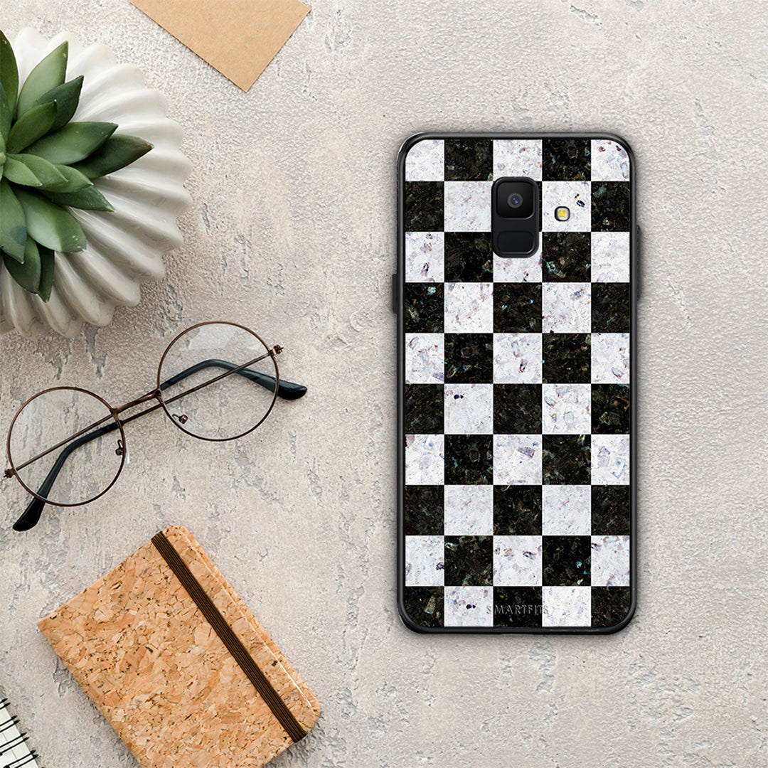 Marble Square Geometric - Samsung Galaxy A6 2018 θήκη