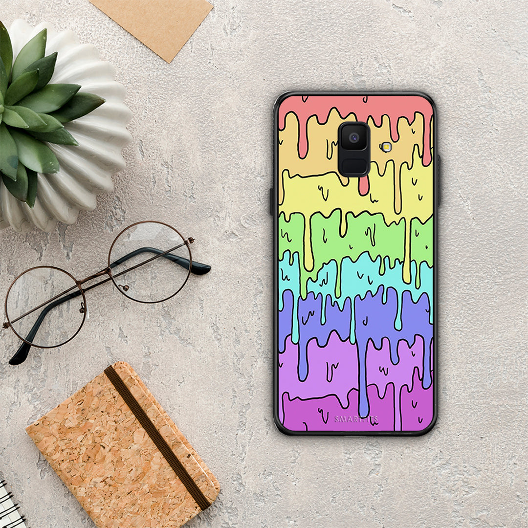 Melting Rainbow - Samsung Galaxy A6 2018 θήκη