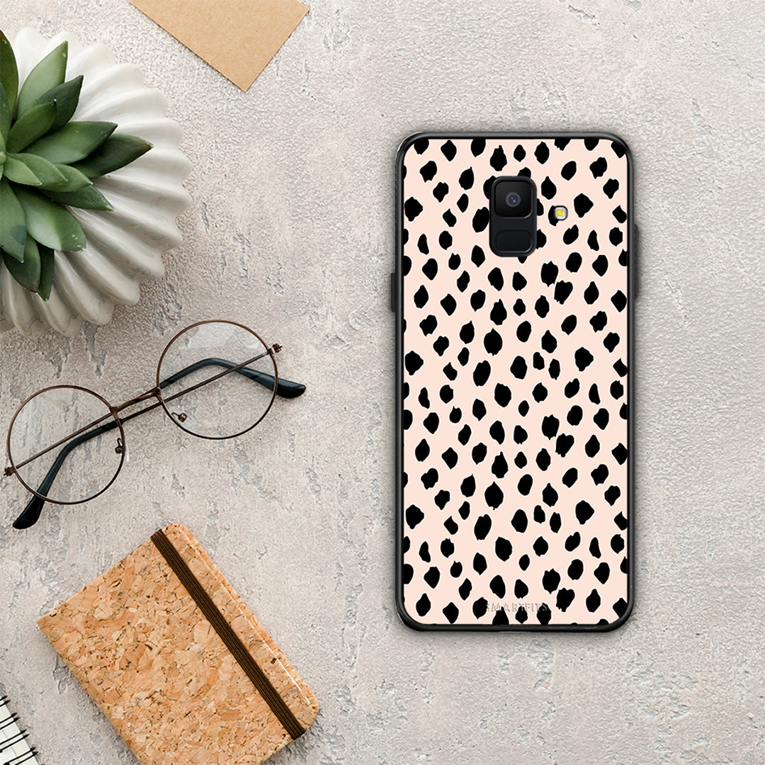 New Polka Dots - Samsung Galaxy A6 2018 θήκη