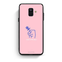 Thumbnail for samsung A6 Nice Day θήκη από τη Smartfits με σχέδιο στο πίσω μέρος και μαύρο περίβλημα | Smartphone case with colorful back and black bezels by Smartfits