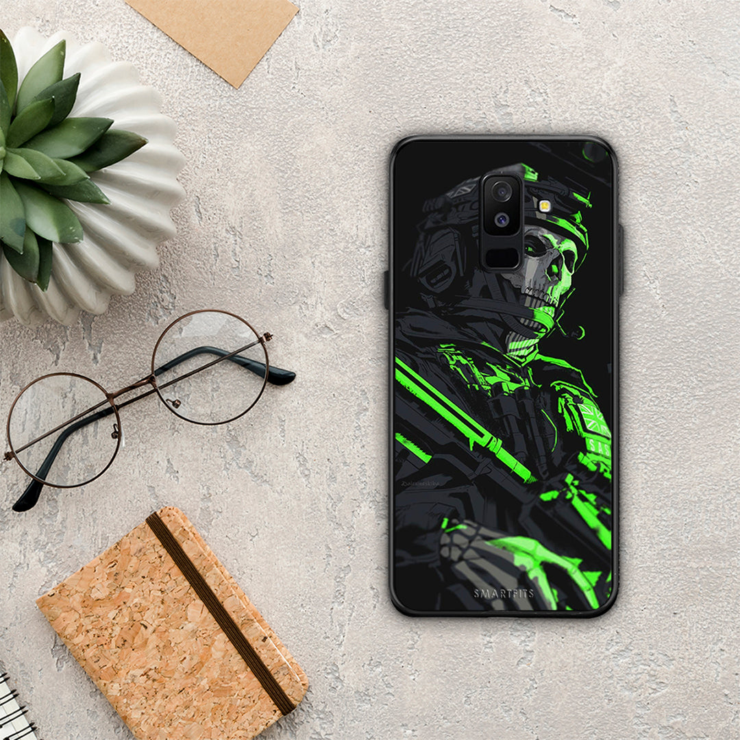 Green Soldier - Samsung Galaxy A6+ 2018 θήκη