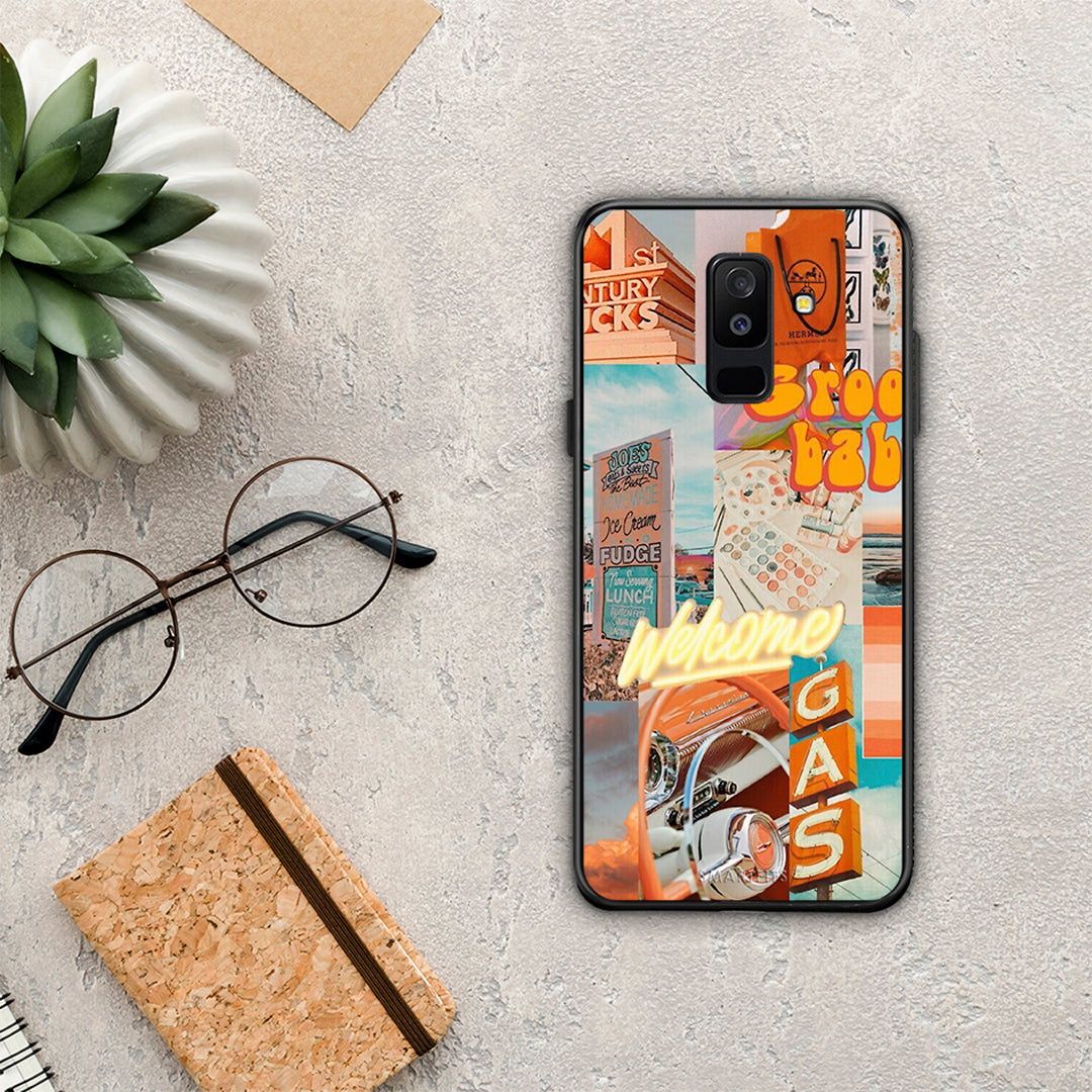 Groovy Babe - Samsung Galaxy A6+ 2018 θήκη