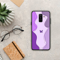Thumbnail for Purple Mariposa - Samsung Galaxy A6+ 2018 θήκη