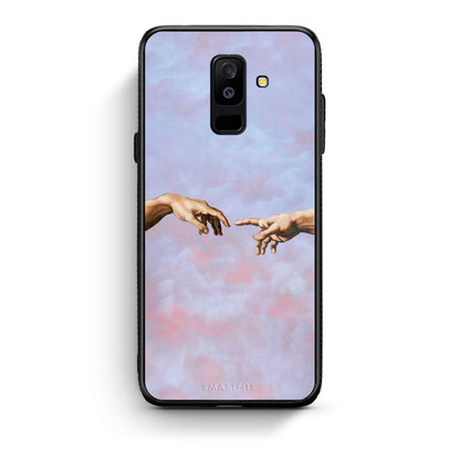 samsung A6 Plus Adam Hand θήκη από τη Smartfits με σχέδιο στο πίσω μέρος και μαύρο περίβλημα | Smartphone case with colorful back and black bezels by Smartfits