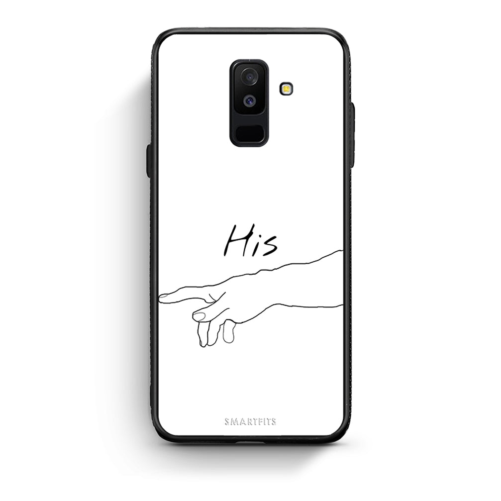 samsung A6 Plus Aeshetic Love 2 Θήκη Αγίου Βαλεντίνου από τη Smartfits με σχέδιο στο πίσω μέρος και μαύρο περίβλημα | Smartphone case with colorful back and black bezels by Smartfits