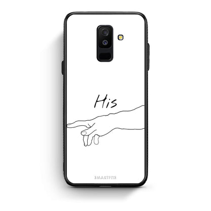 samsung A6 Plus Aeshetic Love 2 Θήκη Αγίου Βαλεντίνου από τη Smartfits με σχέδιο στο πίσω μέρος και μαύρο περίβλημα | Smartphone case with colorful back and black bezels by Smartfits