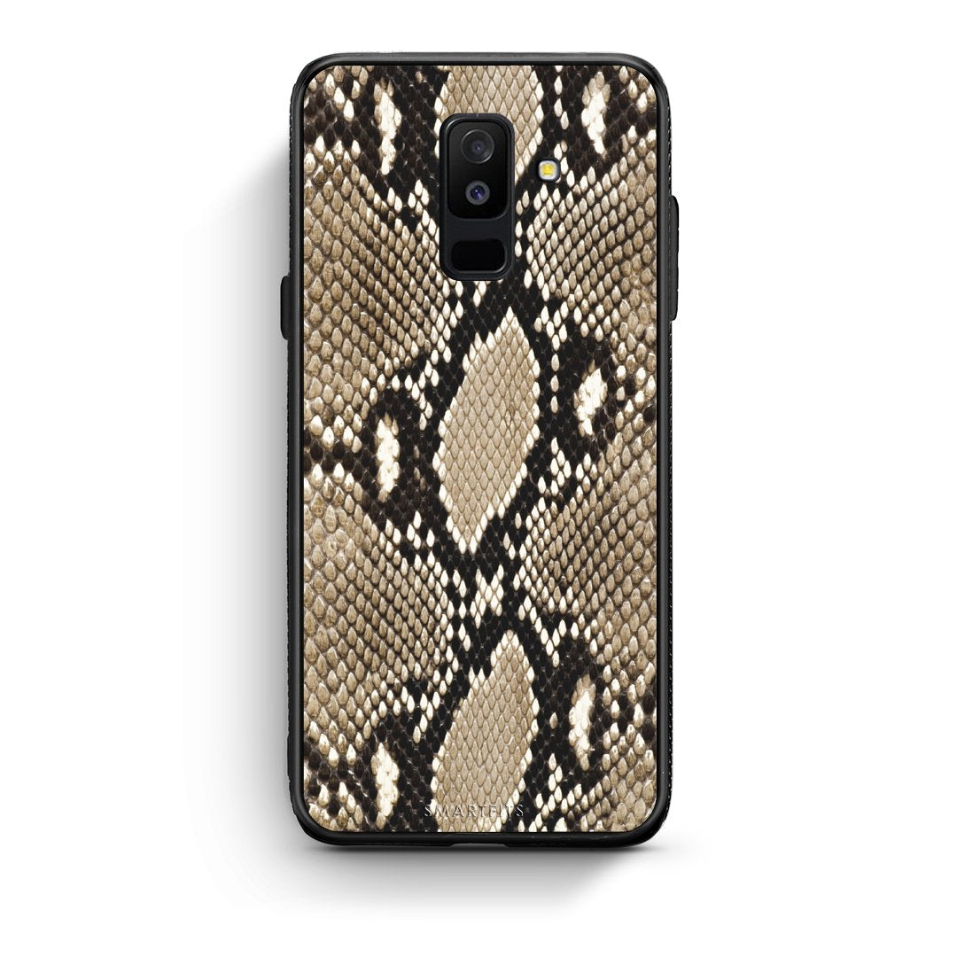 23 - samsung galaxy A6 Plus  Fashion Snake Animal case, cover, bumper