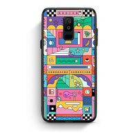 Thumbnail for samsung A6 Plus Bubbles Soap θήκη από τη Smartfits με σχέδιο στο πίσω μέρος και μαύρο περίβλημα | Smartphone case with colorful back and black bezels by Smartfits