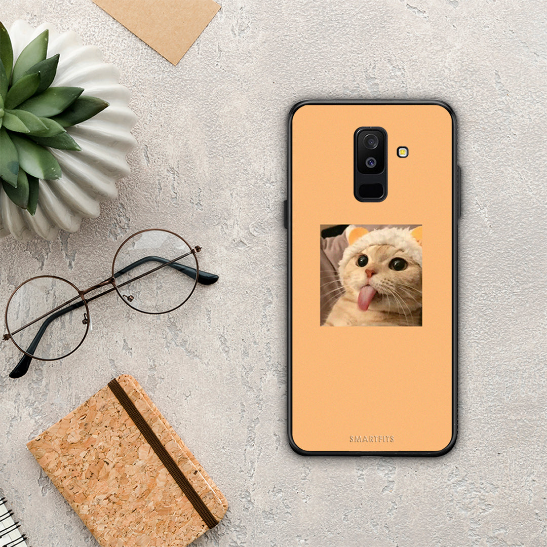 Cat Tongue - Samsung Galaxy A6+ 2018 θήκη