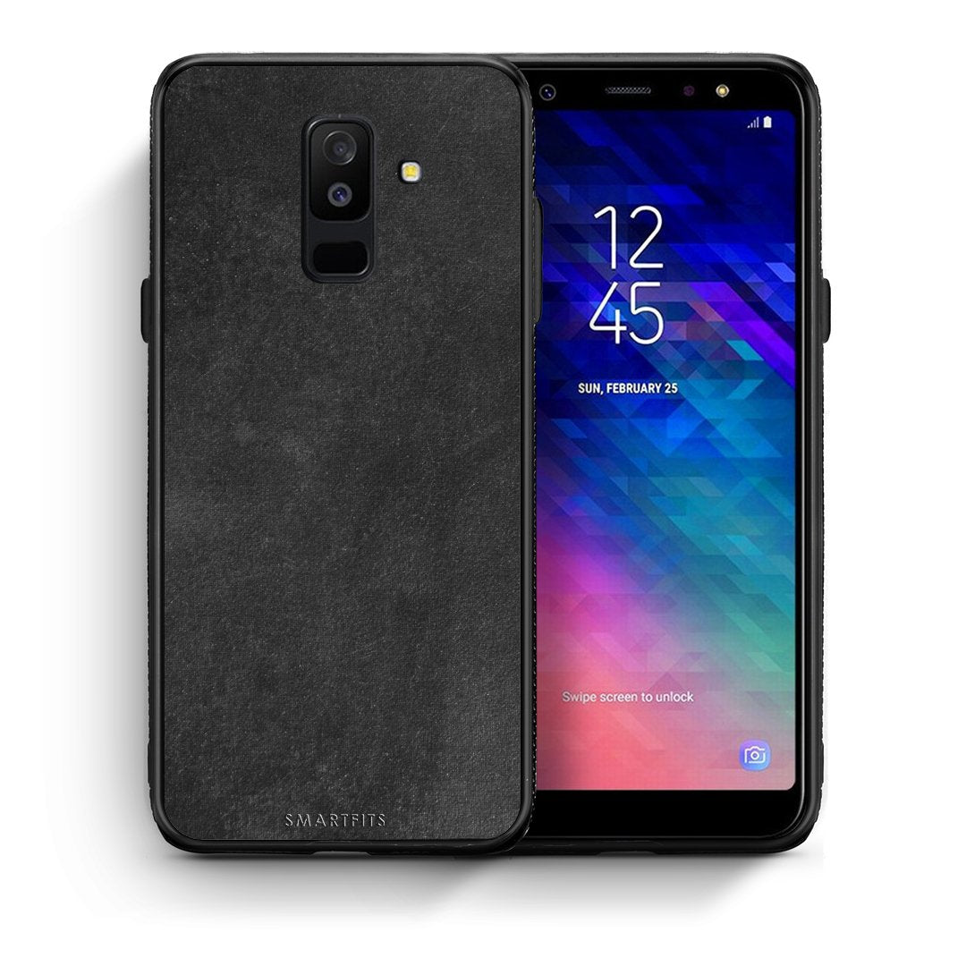Θήκη Samsung A6+ 2018 Black Slate Color από τη Smartfits με σχέδιο στο πίσω μέρος και μαύρο περίβλημα | Samsung A6+ 2018 Black Slate Color case with colorful back and black bezels