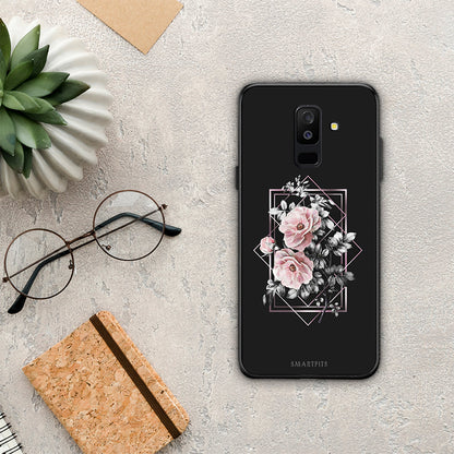 Flower Frame - Samsung Galaxy A6+ 2018 θήκη