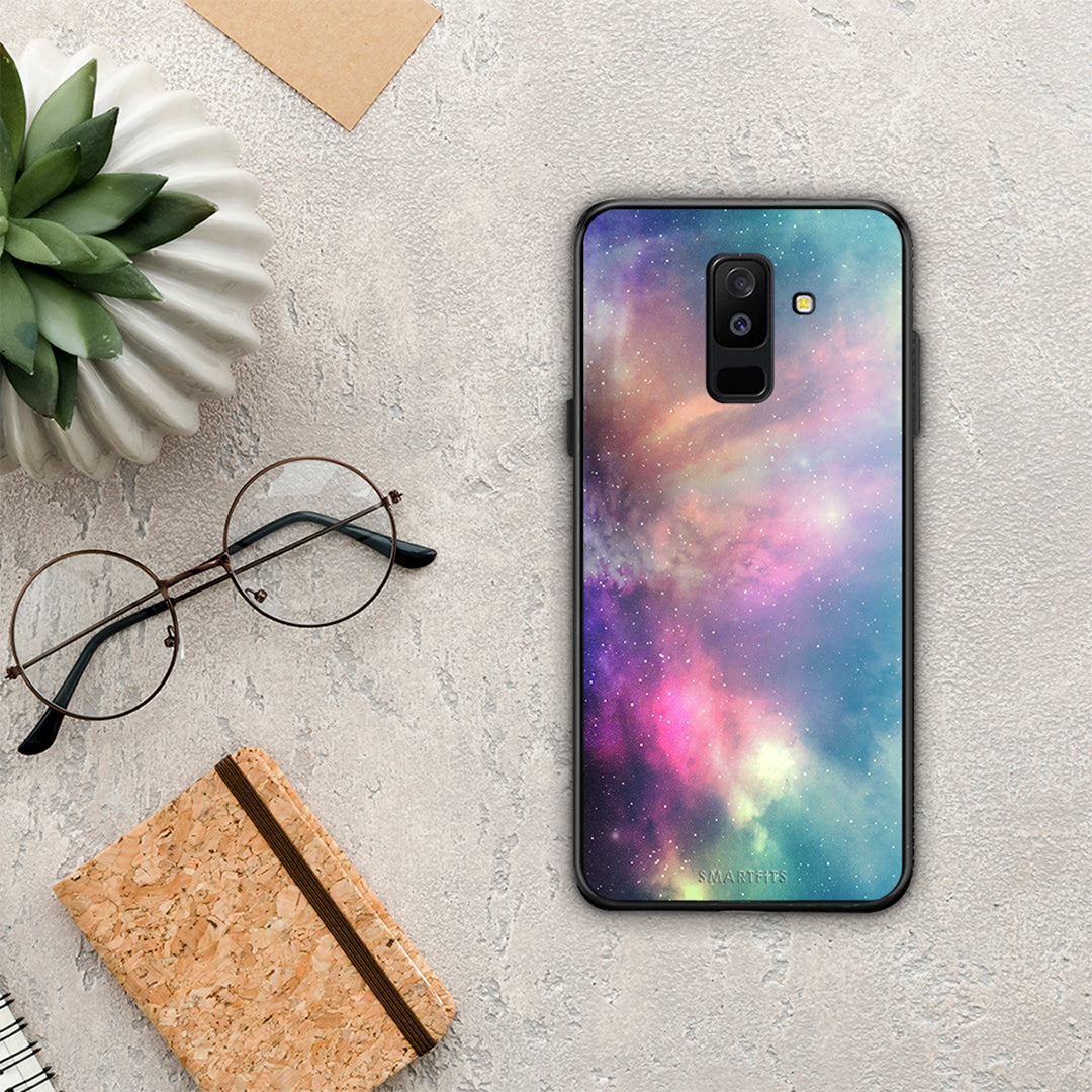 Galactic Rainbow - Samsung Galaxy A6+ 2018 θήκη