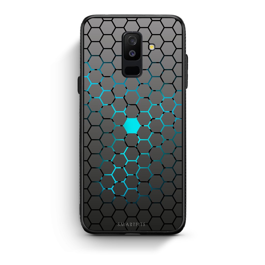 40 - samsung galaxy A6 Plus  Hexagonal Geometric case, cover, bumper